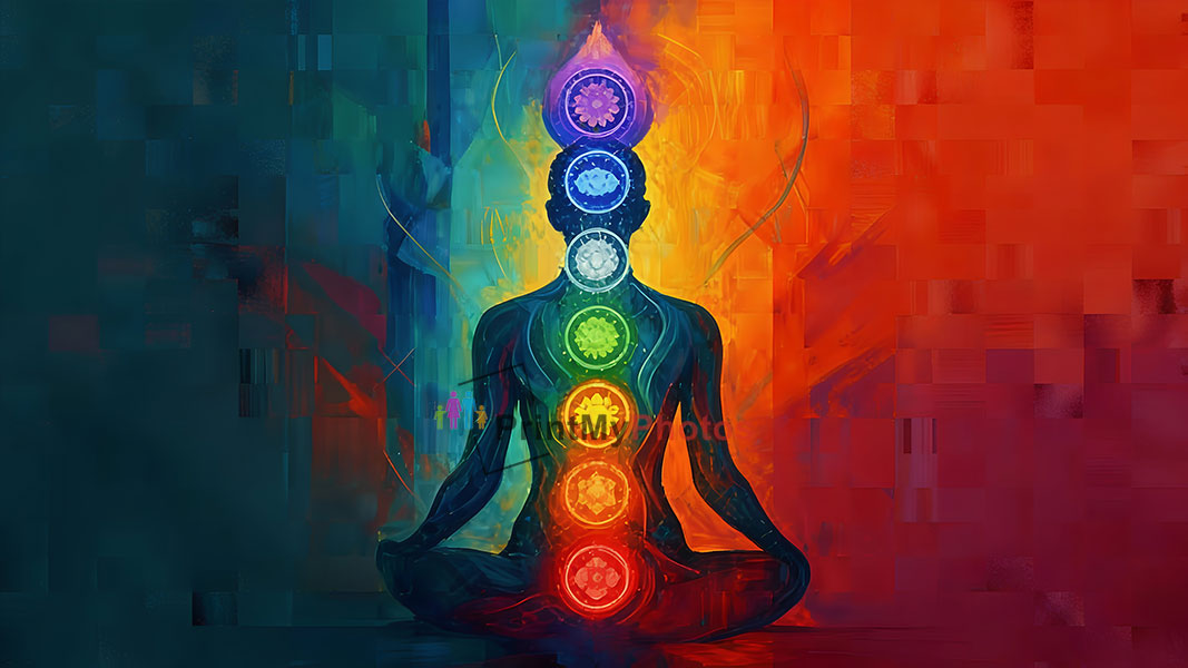 Painting of Divinity — Positivity, Protection & Spiritual Energy