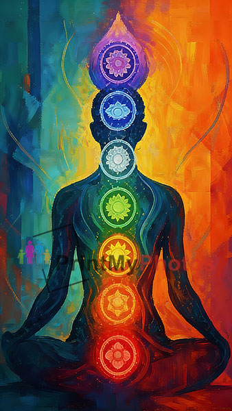 Painting of Divinity — Positivity, Protection & Spiritual Energy