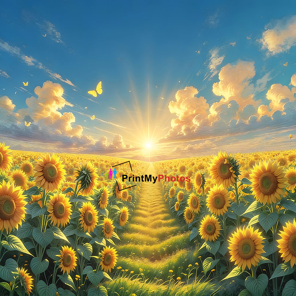 Sunflower Fields — Positivity, Growth & Happiness
