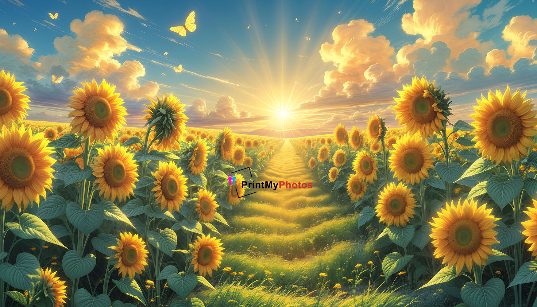 Sunflower Fields — Positivity, Growth & Happiness