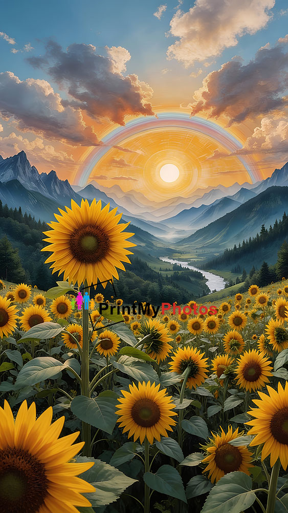Sunflower Fields — Positivity, Growth & Happiness