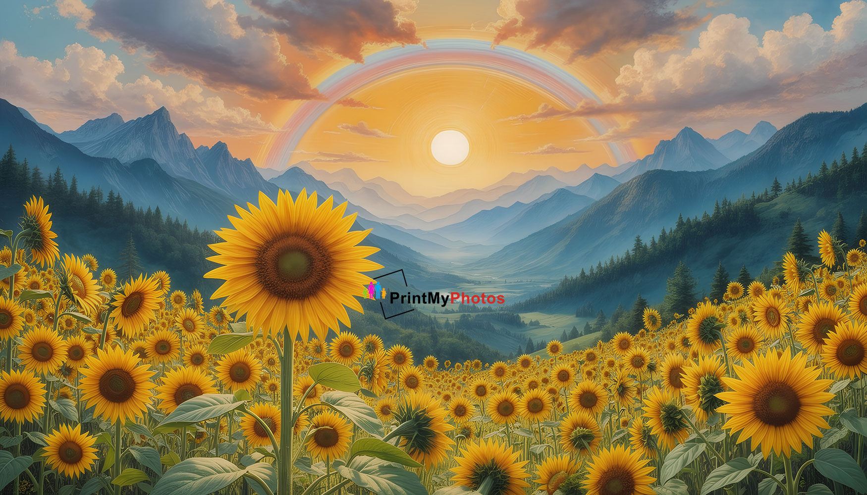 Sunflower Fields — Positivity, Growth & Happiness