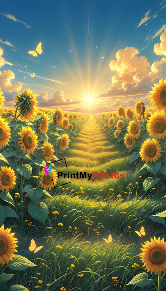 Sunflower Fields — Positivity, Growth & Happiness