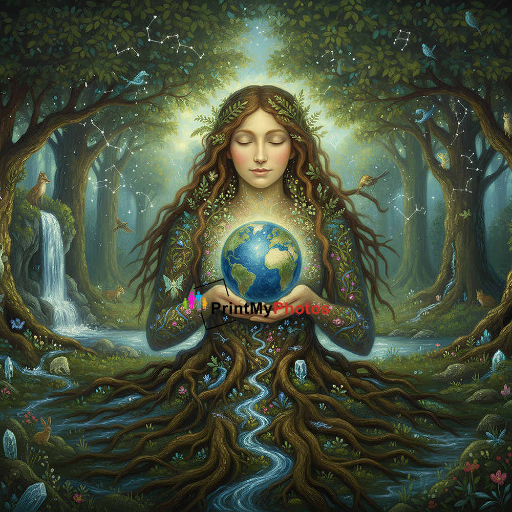 Mother of Earth - nurturing energy, balance, abundance
