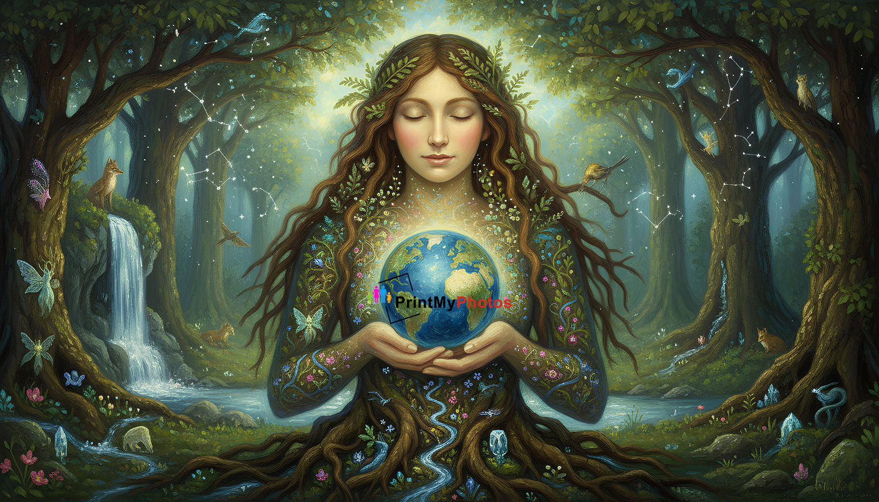 Mother of Earth - nurturing energy, balance, abundance